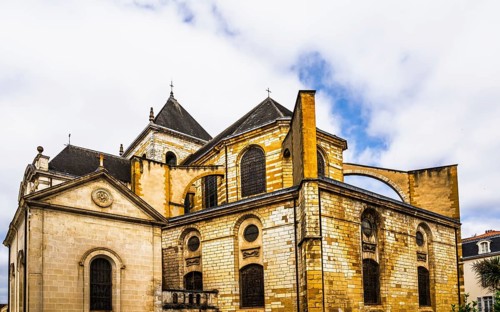 Dax Cathedral, Cathédrale Notre-Dame de Dax, Dax, Nouvelle-Aquitaine, Pyrenees-Atlantiques, France