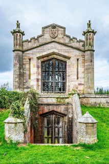 St Michael Church and Cemetery, Lowther Castle and Gardens, Lowther, Cumbria, England, United