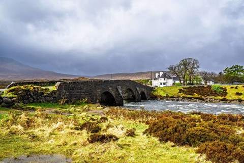 Sligachan Old Bridge, Isle of Skye, Scotland, UK