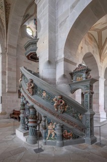 Pulpit in the monastery church created around 1570, Bebenhausen Monastery and Palace, Bebenhausen