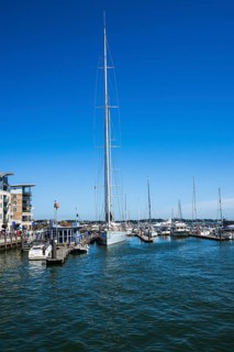 Marina in Poole, Dorset, England, United Kingdom