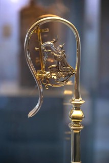 Staff of Abbot Sebastian Lutz, 1547-1560, Bebenhausen Monastery, Bebenhausen district of Tübingen,