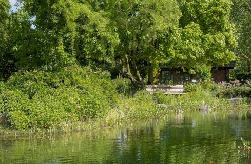 District educational garden, Burgsteinfurt, Münsterland, North Rhine-Westphalia, Germany