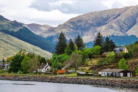 Ault a'chruinn, Loch Duich, Scotland, UK