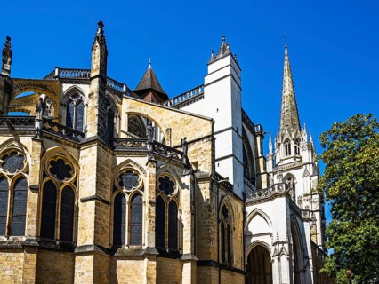 Cathedrale Sainte-Marie in Bayonne, Basque Country, Southwest France