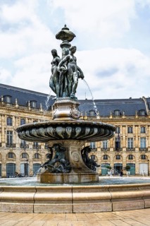 Fontaine des Trois Graces, Place de la Bourse, Bordeaux, Gironde, Nouvelle-Aquitaine, France