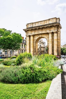 Arch Porte de Bourgogne, Bordeaux, Gironde, Nouvelle-Aquitaine, France