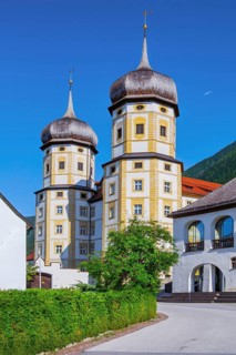 Collegiate church of the Cistercian abbey Stift Stams, Stams, Inntal, Tyrol, Austria