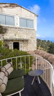 France, French Riviera, Eze Village scenic views and old town streets