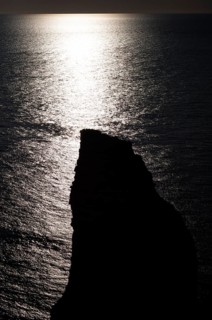 Rock needle Aiguille, Étretat, sea, cliff, cliffs, chalk cliffs, alabaster coast, La Côte