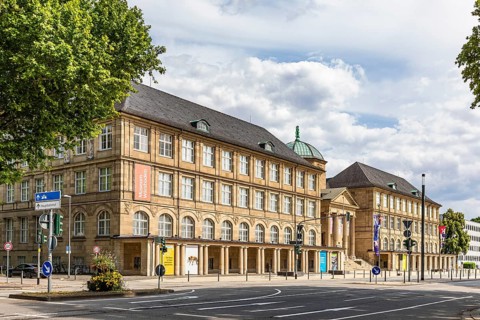 Landesmuseum Museum Wiesbaden, Museum of Art and Natural History, City Centre, Wiesbaden, Hesse,