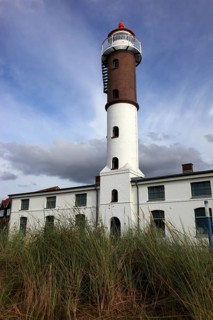 Timmendorf lighthouse on the island of Poel on the Baltic Sea, Northwest Mecklenburg district,