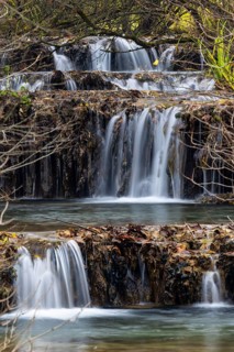 Sinterterrassen der Weißen Lauter, Bach, Water, Autumn, Donntal, Gutenberg, Swabian Jura,