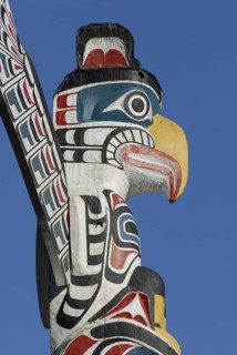 Totem, Totem Pole, Stanley Park, Vancouver, British Columbia, Canada