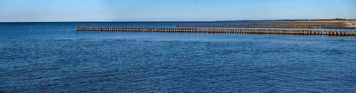 Grooves in the Baltic Sea, Ahrenshoop, Darß, Mecklenburg-Western Pomerania, Germany