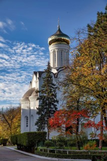 Orthodox temple. Krasnodar. Russia