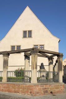 UNESCO Luther's birthplace, Martin Luther, Luther city Eisleben, Harz, Saxony-Anhalt, Germany