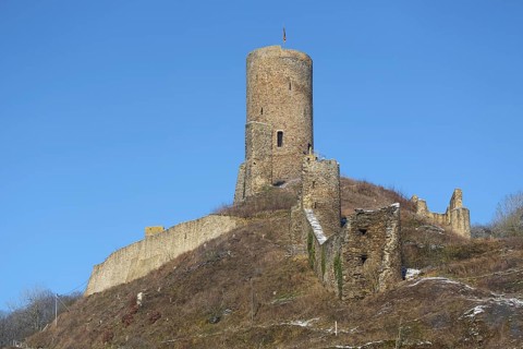 Löwenburg, Monreal, Vulkaneifel, Eifel, Rhineland-Palatinate, Germany