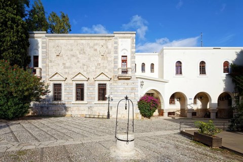 Palazzo di Giustizia, built in 1928 by Italian occupiers, former residence of the governors, today