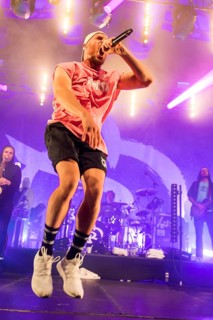 Mal Élevé (Pablo Charlemoine), singer of Irie Révoltés live on Irieunion - Le Re-Tour pour une