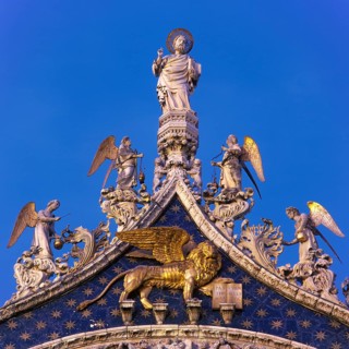 St. Mark's Basilica, Basilica di San Marco, Venice, Veneto, Italy