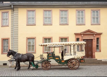 Goethe's house, house on Frauenplan, home of Johann Wolfgang von Goethe (1749—1832), Weimar,