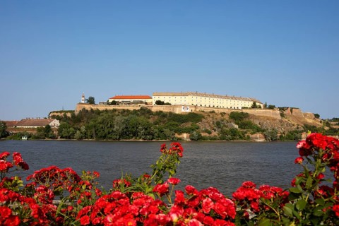 Petrovaradin Fortress or Petrovaradin on the Danube, Novi Sad, Vojvodina Province, Serbia