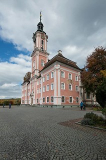 Birnau pilgrimage church, exterior view, Uhldingen-Mühlhofen am Lake Constance, Baden-Württemberg,