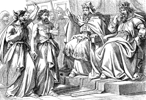 Kings Jehoshaphat and Ahab interrogate the prophets, Second Book of Chronicles, chapter 18, wealth,