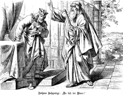 Nathan's repentance and repentance, you are the man, repentance, sermon, David, sin, confession,