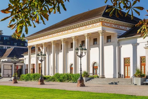 Spa hotel, Baden-Baden, Black Forest, Baden-Württemberg, Germany