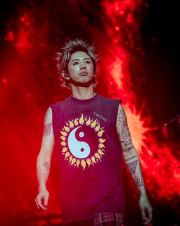 Singer Takahiro Moriuchi from One Ok Rock live on Detox European Tour 2025 in Berlin's