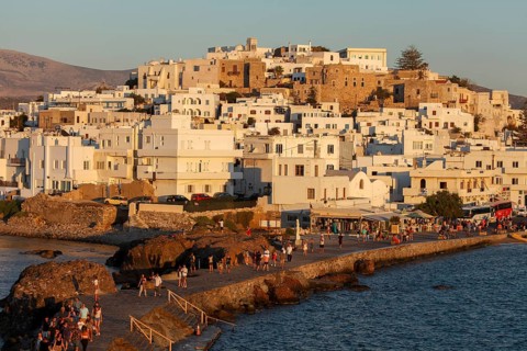 Chora, Old Town of Naxos, Naxos, Cyclades, Greece