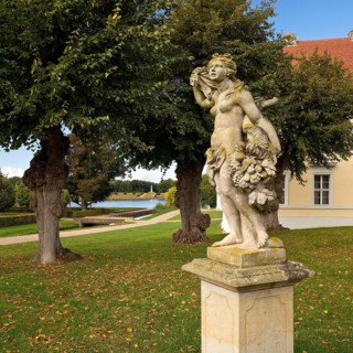 Rheinsberg Castle, countryside, Ostprignitz-Ruppin district, prime example of Friederician Rococo,