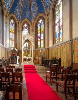 Christ Chapel, Hohenzollern Castle, ancestral home of the House of Hohenzollern, interior, noble