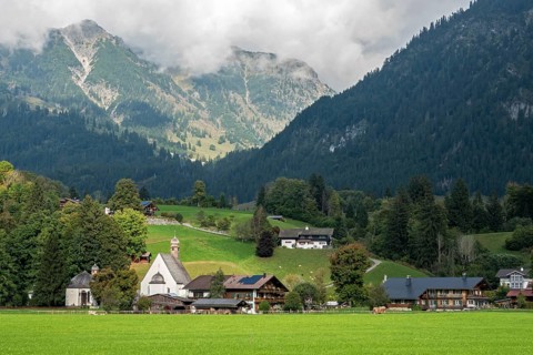 Loretto Chapels, Oberstdorf, Oberallgäu, Allgäu, Bavaria, Germany