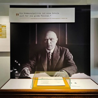 Exhibition on the life of Konrad Adenauer at the Federal Chancellor Adenauer House Foundation,