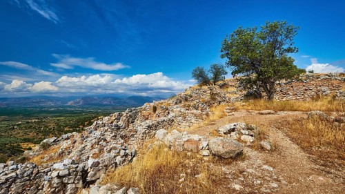 Archaeological site, UNESCO World Heritage Site, Mycenae, Mycenae, important city in pre-classical