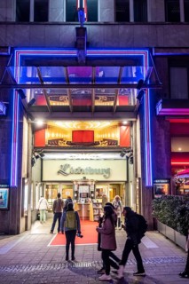 The Lichtburg, cinema, with 1250 seats, has the largest cinema hall in Germany, is a listed