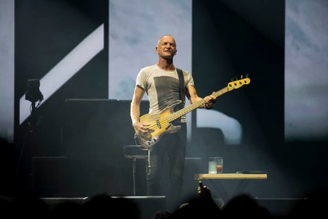 Sting (real name: Gordon Matthew Thomas Sumner, CBE) live on Sting 3.0 tour at Berlin's Uber Arena