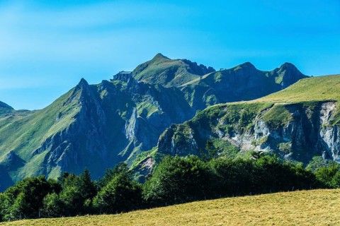 Auvergne Volcanoes Regional Park. The Puy de Sancy . Puy de Dome. Auvergne Rhone Alpes. France