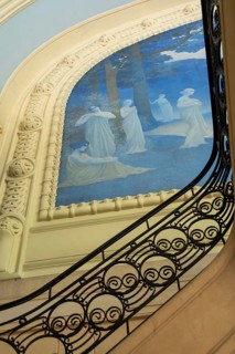 Vichy, listed as World Heritage by UNESCO. Thermal spa, the neo-Moorish Centre Thermal des Domes,