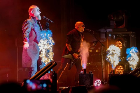 Martin Engler, Singer, Mono Inc., Dark-Rock Band, D, live on Live 2025 Tour at Columbiahalle Berlin