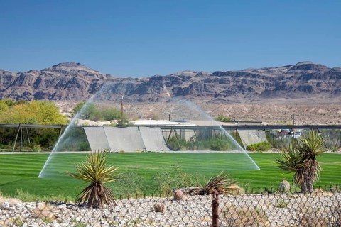 Coyote Ssprings - The Coyote Springs golf course in the Nevada desert. The Jack Nicklaus-designed