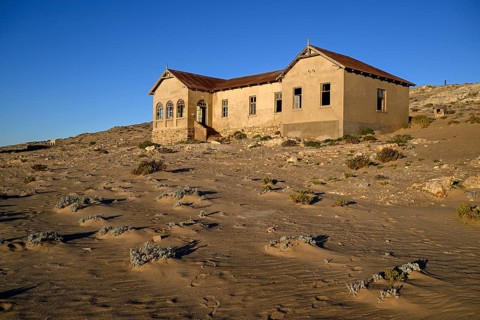 Doctor's house, Kolmanskop, near Lüderitz, Karas Region, Namibia