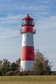 Lighthouse, Falshöft, Pommerby, Schleswig-Holstein, Germany