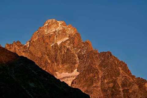 Aiguille du Chardonnet, Argentière, Chamonix-Mont-Blanc, Haute-Savoie, France