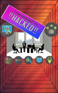 Symbolic image, cyber security, cyber attacks worldwide, computer crime, SMEs unsecured, digital IT