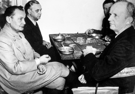 Nuremberg Trials, Main War Criminals, Defendants, Beatings for Hermann Göring, Nuremberg 1946 J.