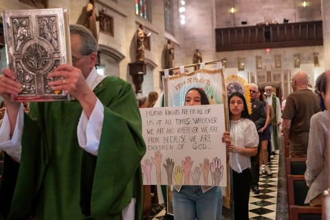 Detroit, Michigan USA - 5 October 2025 - The Catholic Archdiocese of Detroit marks the World Day of